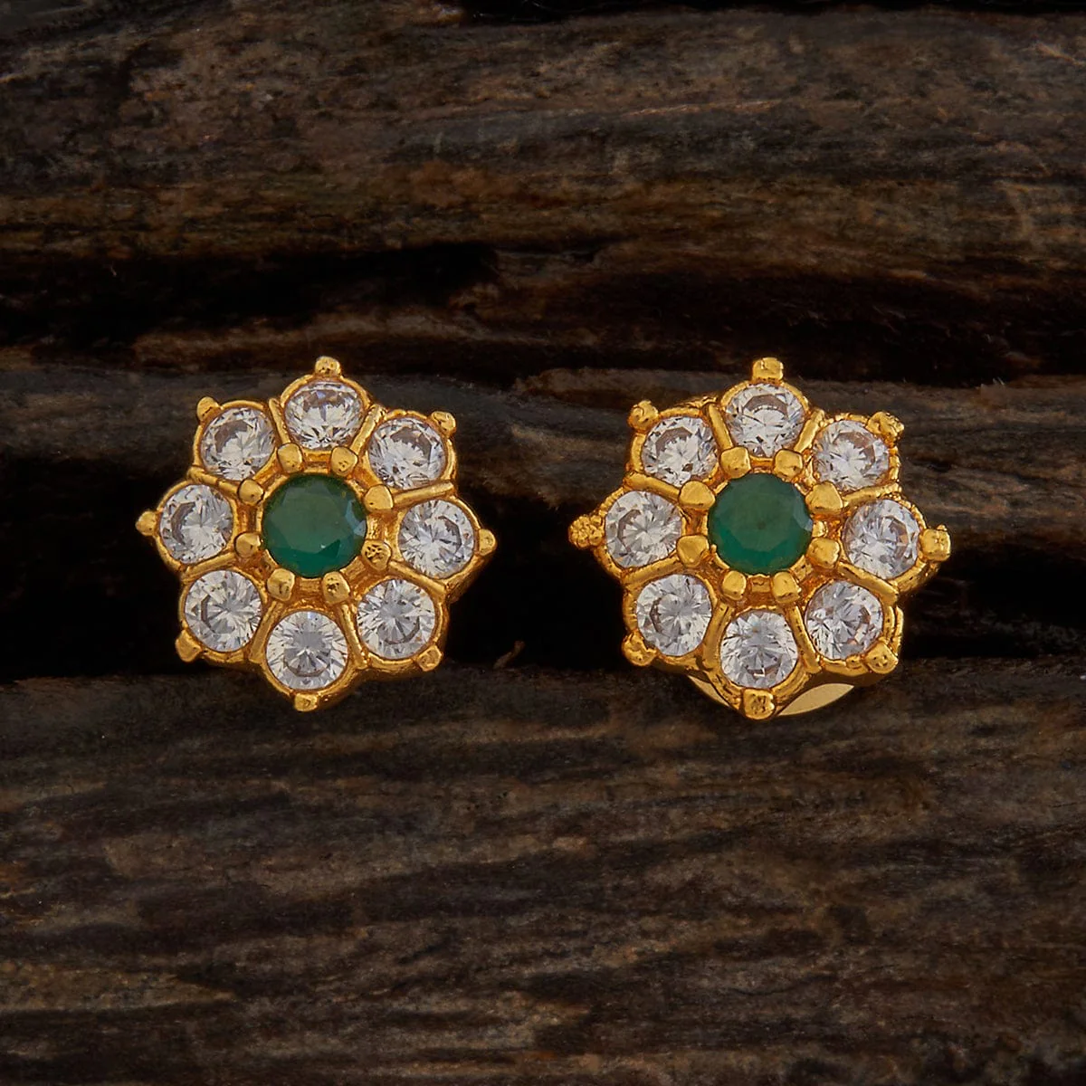 Silver Temple Earring 174072 - Image 3