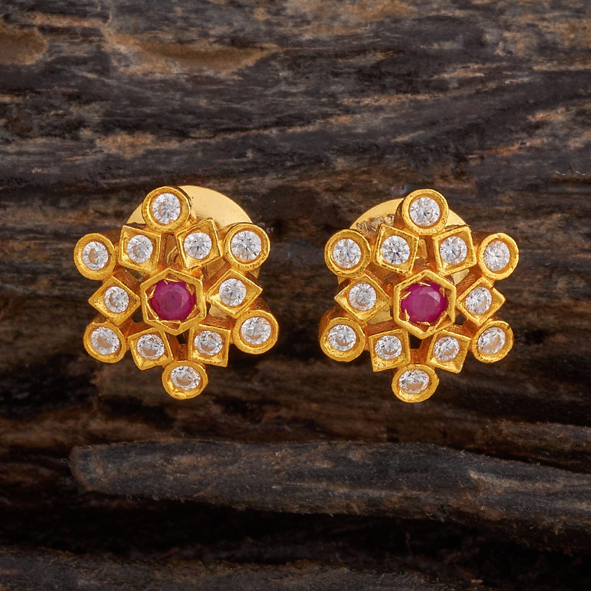 Silver Temple Earring 174079 - Image 5