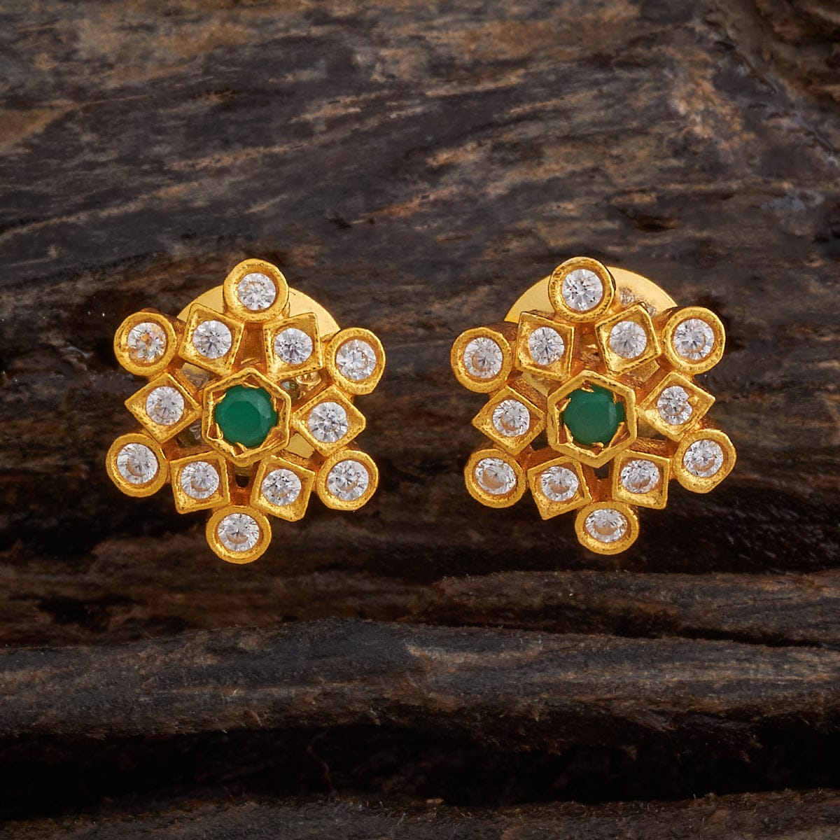 Silver Temple Earring 174079 - Image 7