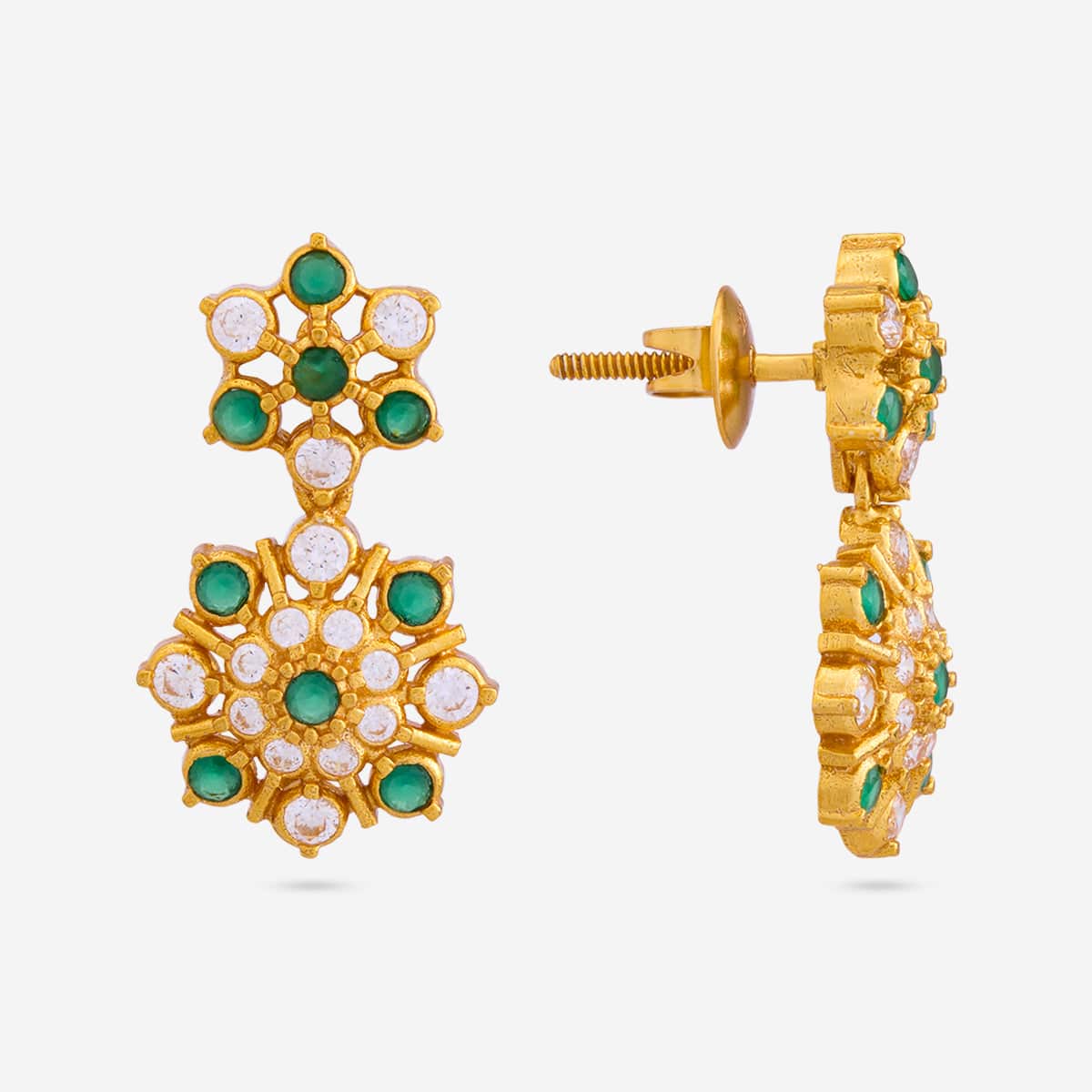 Silver Temple Earring 174083 - Image 10