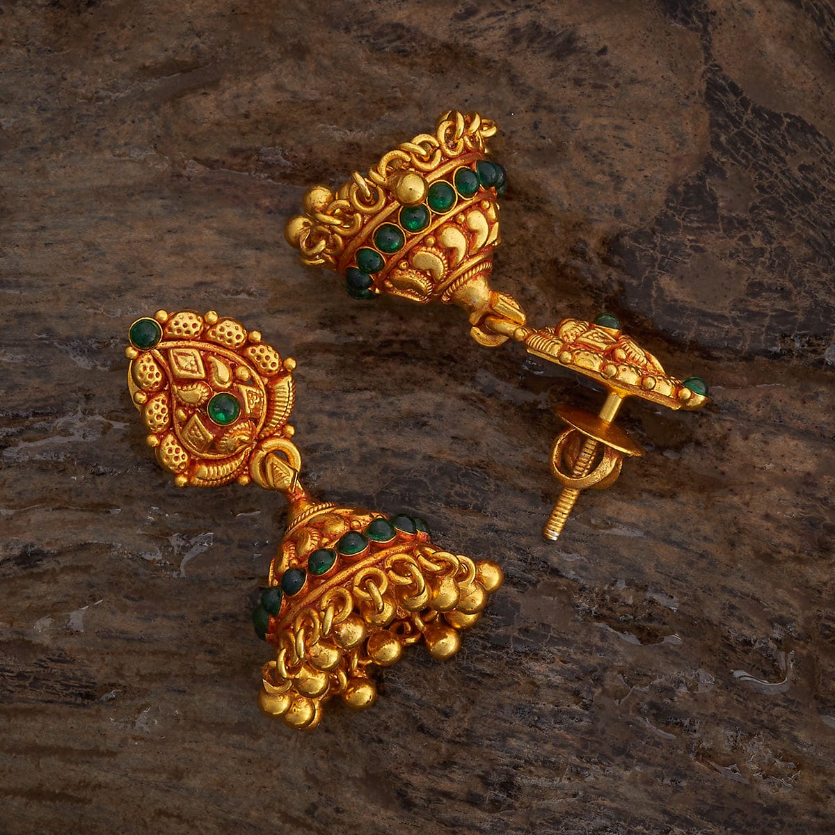 Silver Temple Earring 174136 - Image 3
