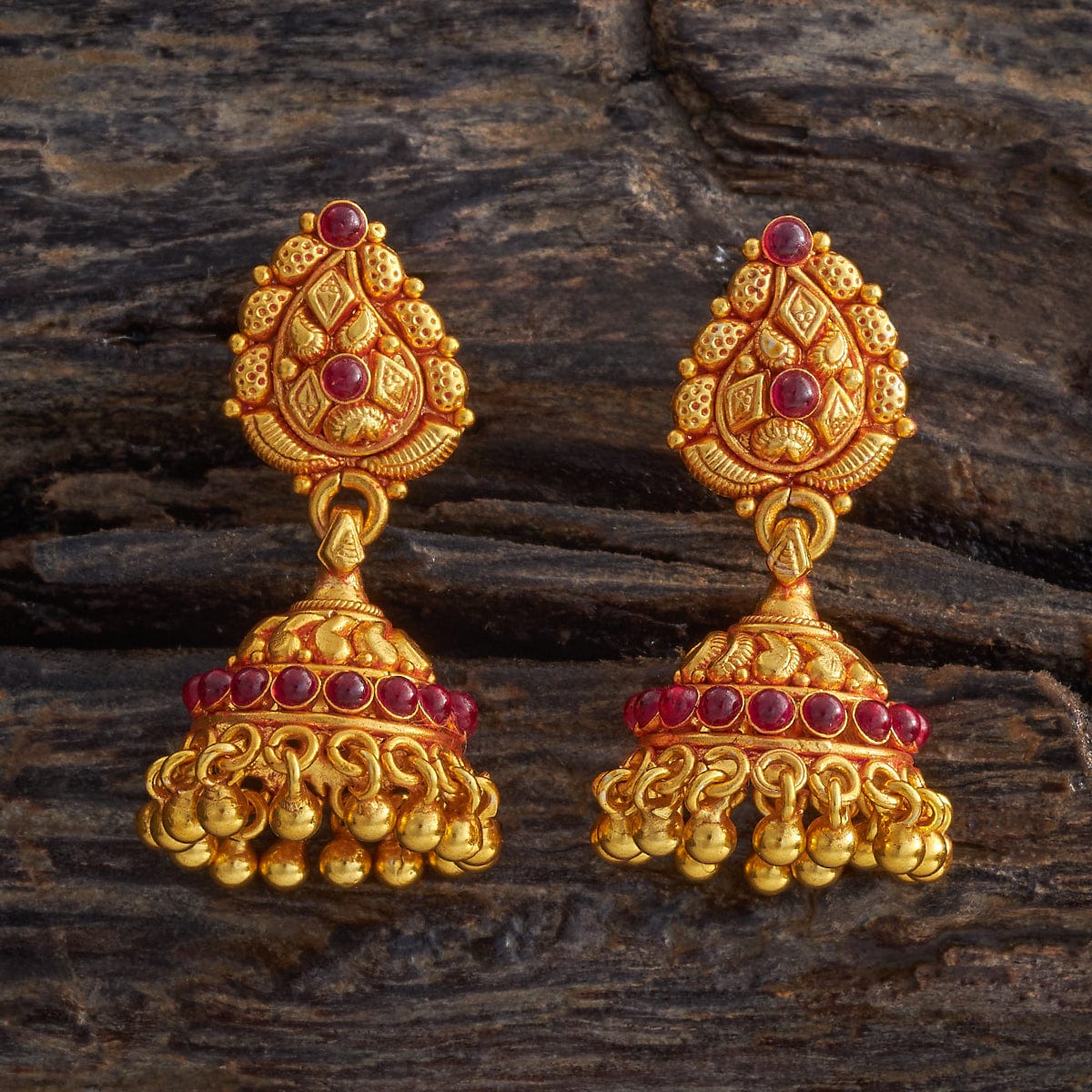 Silver Temple Earring 174136 - Image 4
