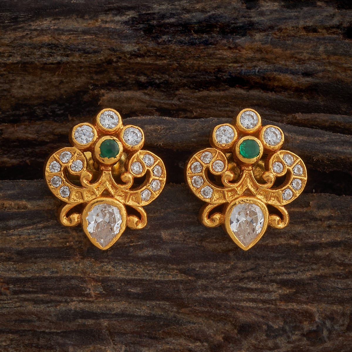 Silver Temple Earring 174251 - Image 6
