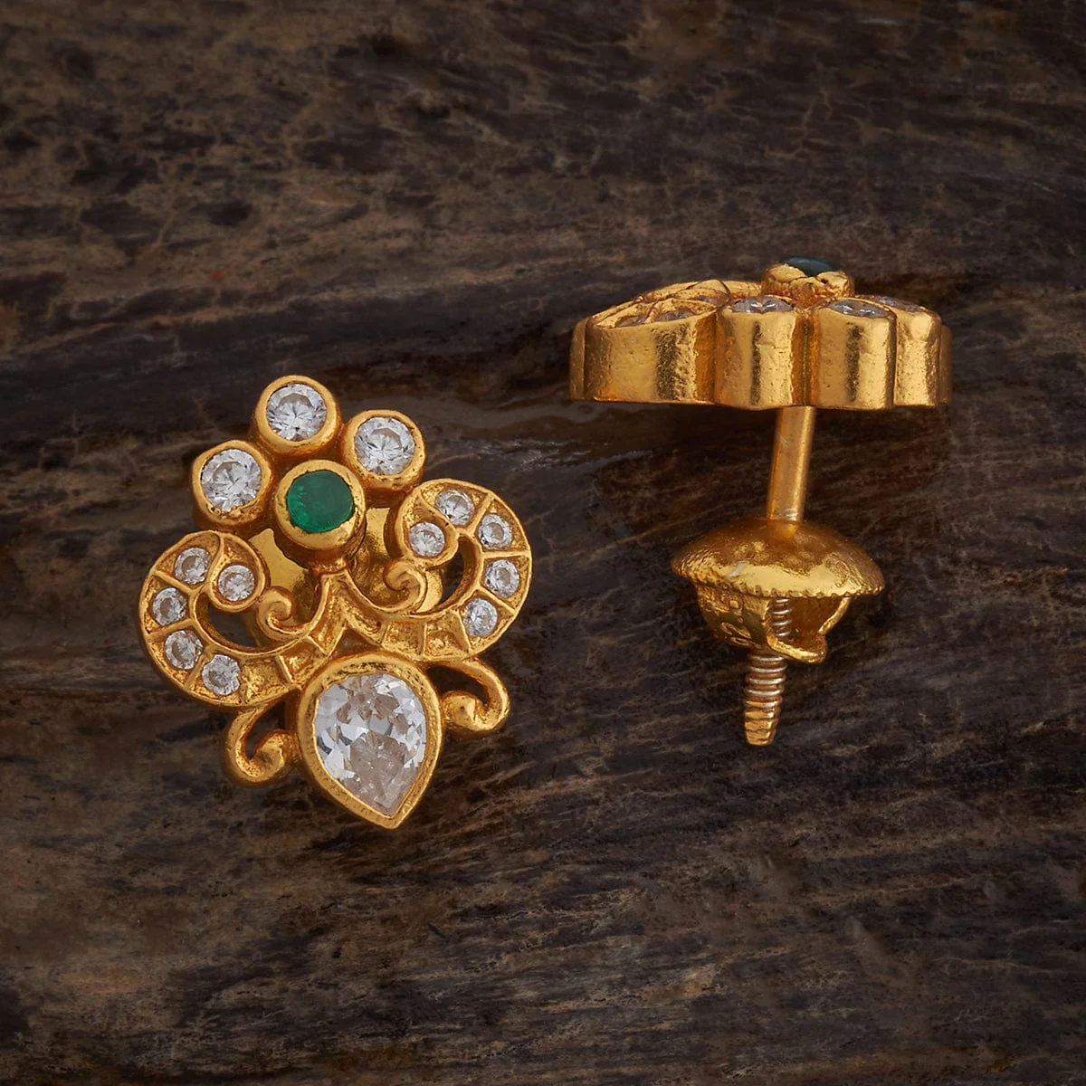 Silver Temple Earring 174251 - Image 7