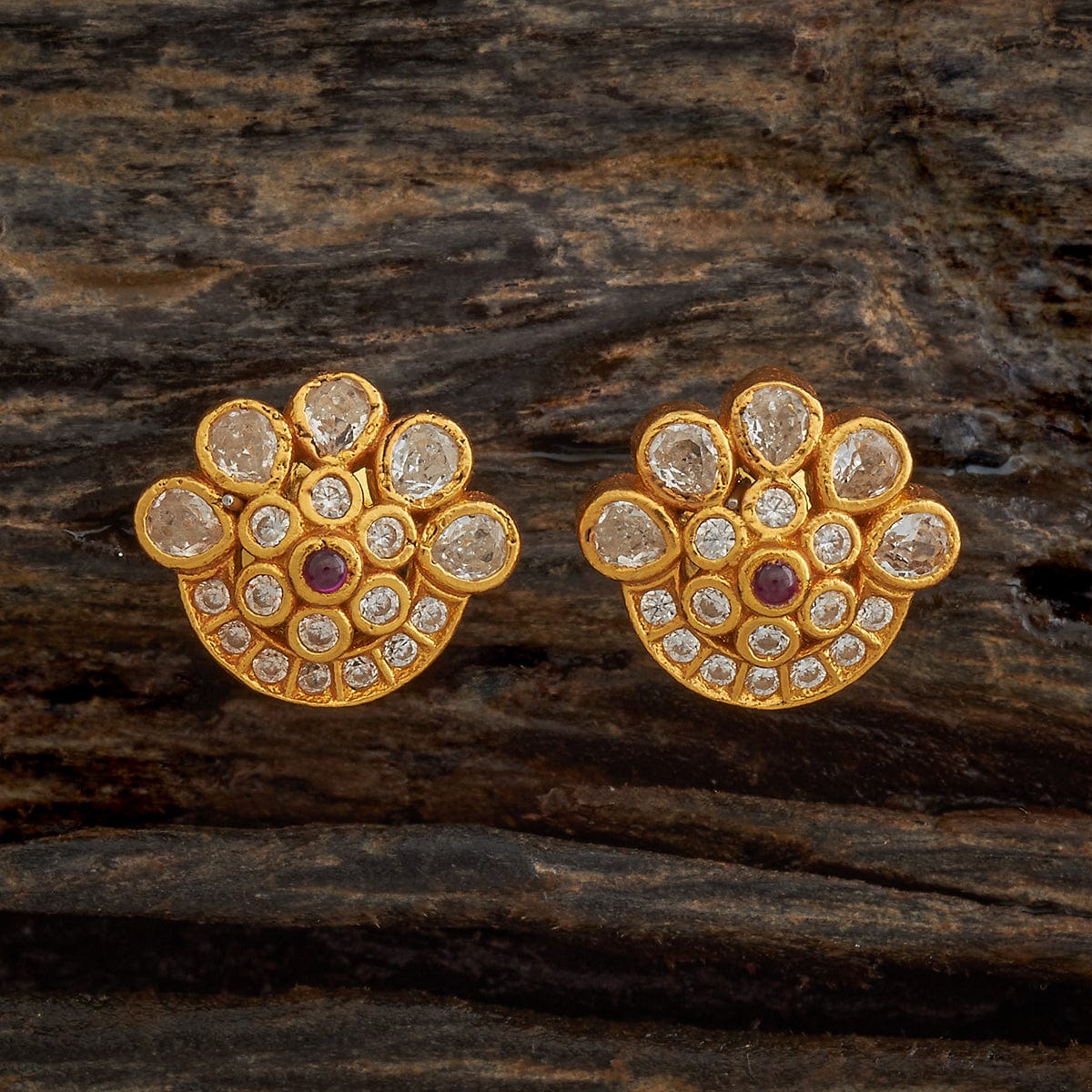 Silver Temple Earring 174252 - Image 5