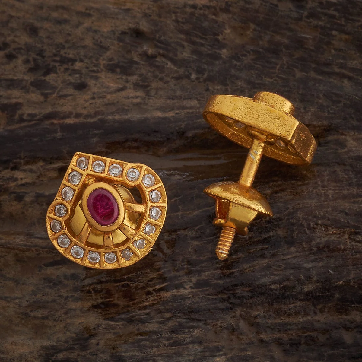 Silver Temple Earring 174264 - Image 6