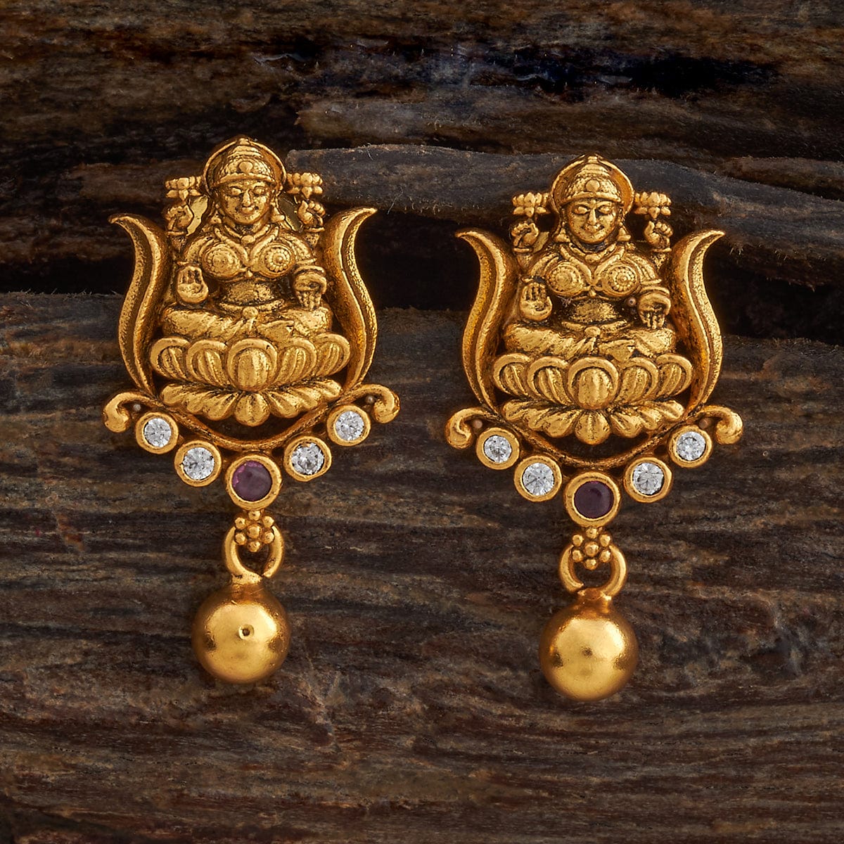 Silver Temple Earring 174318 - Image 5