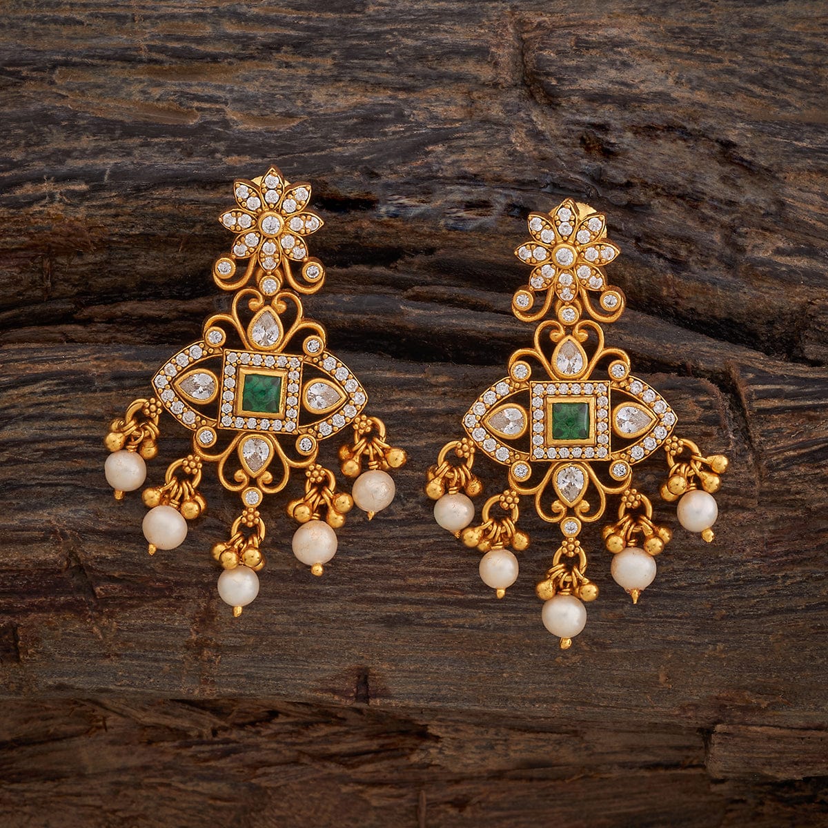 Silver Temple Earring 178149 - Image 6