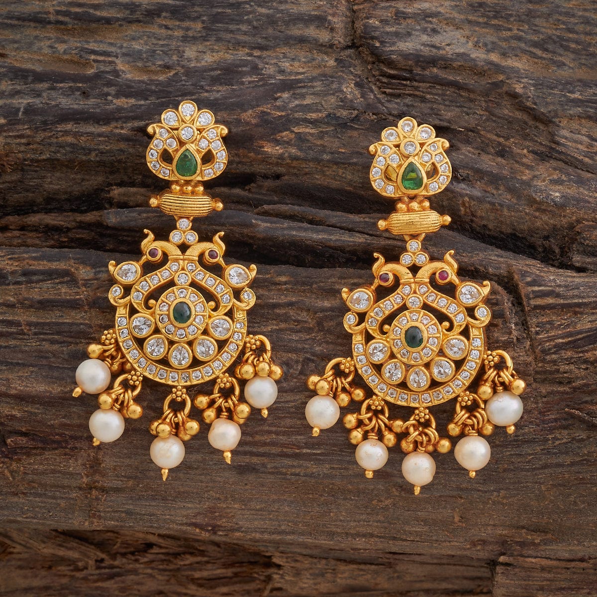 Silver Temple Earring 178151 - Image 5