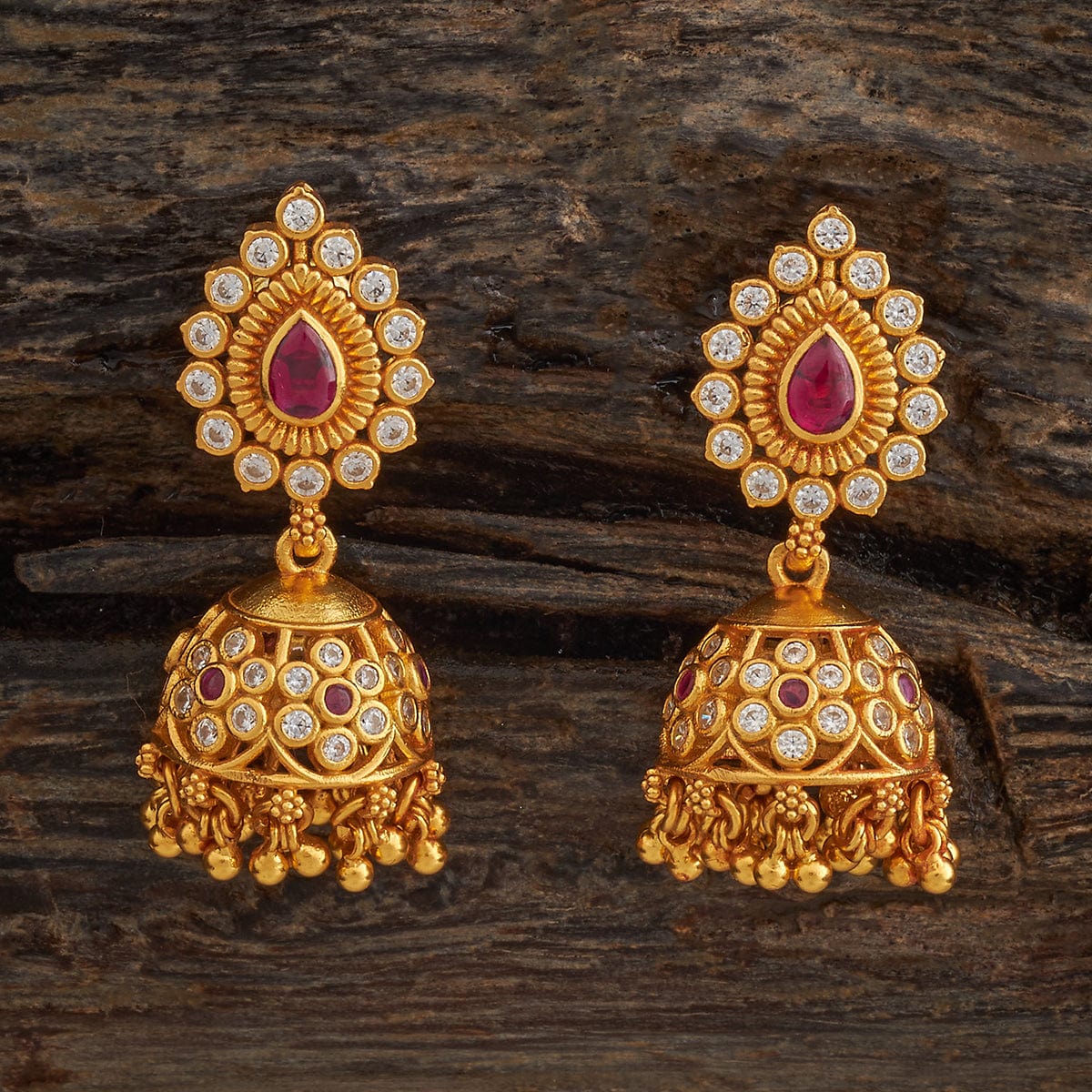 Silver Temple Earring 178165 - Image 4