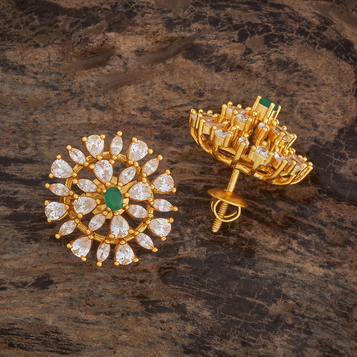 Silver Temple Earring 179563 - Image 4