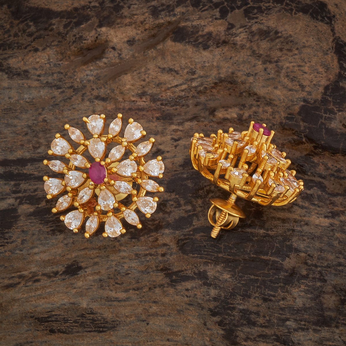 Silver Temple Earring 179563 - Image 6