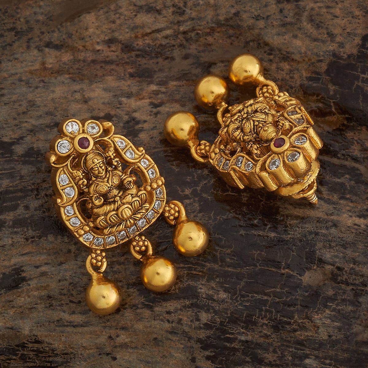 Silver Temple Earring 179593 - Image 4