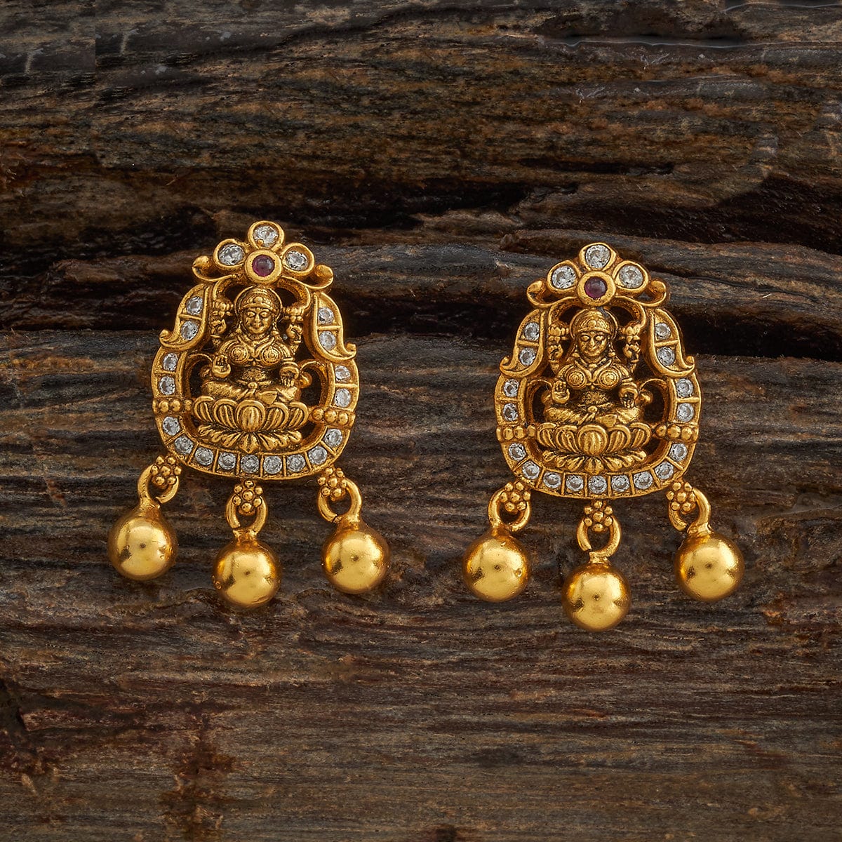 Silver Temple Earring 179593 - Image 5