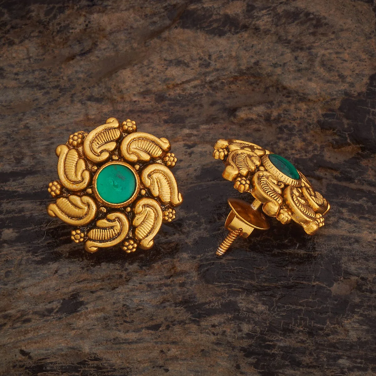 Silver Temple Earring 179595 - Image 7