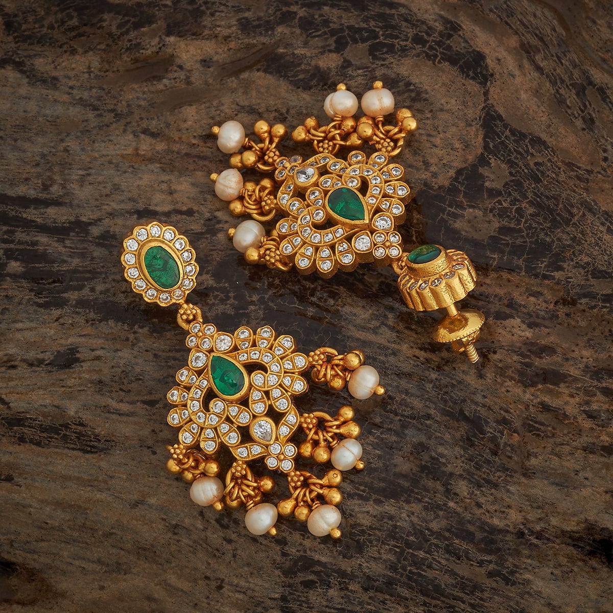 Silver Temple Earring 179598 - Image 9