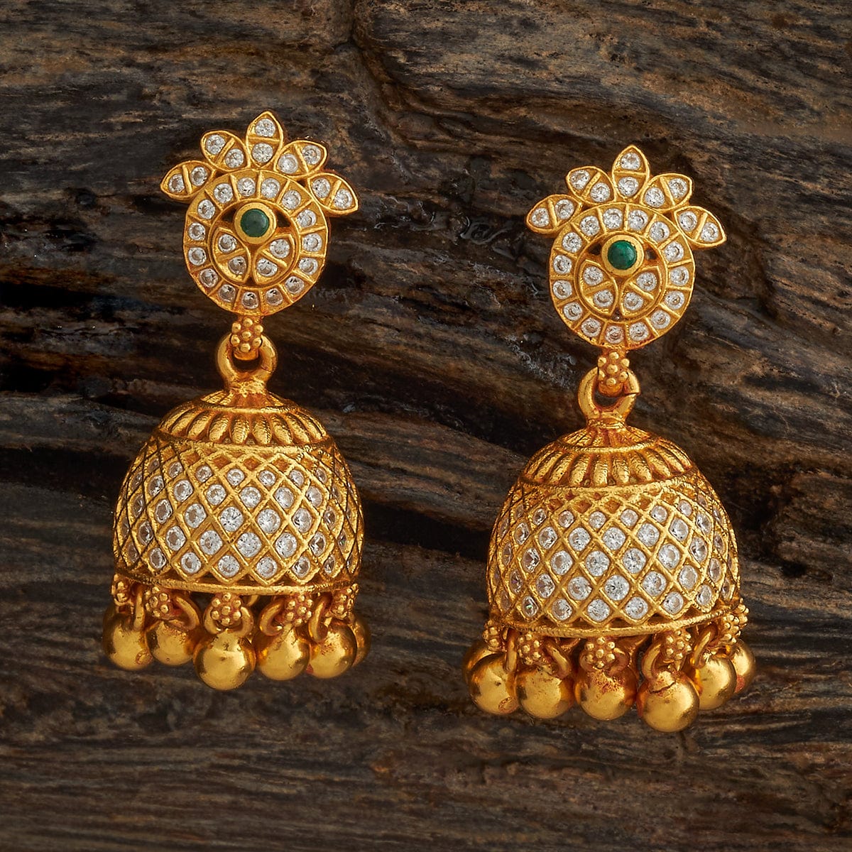 Silver Temple Earring 179605 - Image 6