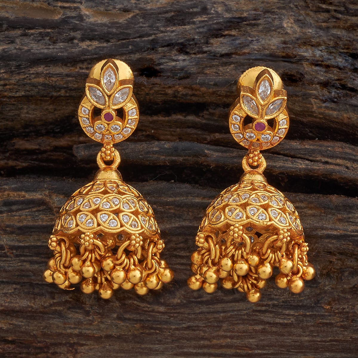 Silver Temple Earring 179609 - Image 4
