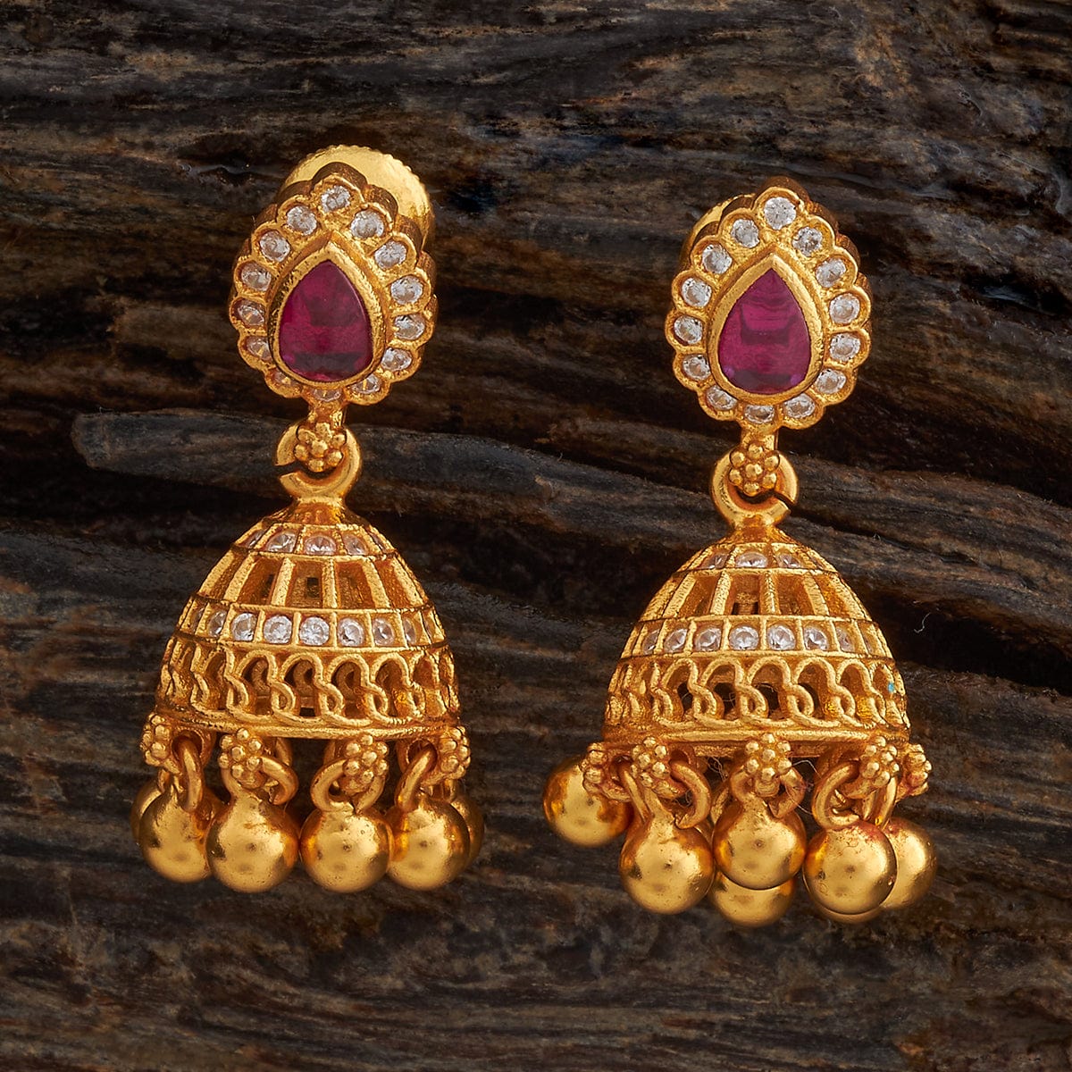 Silver Temple Earring 179611 - Image 4