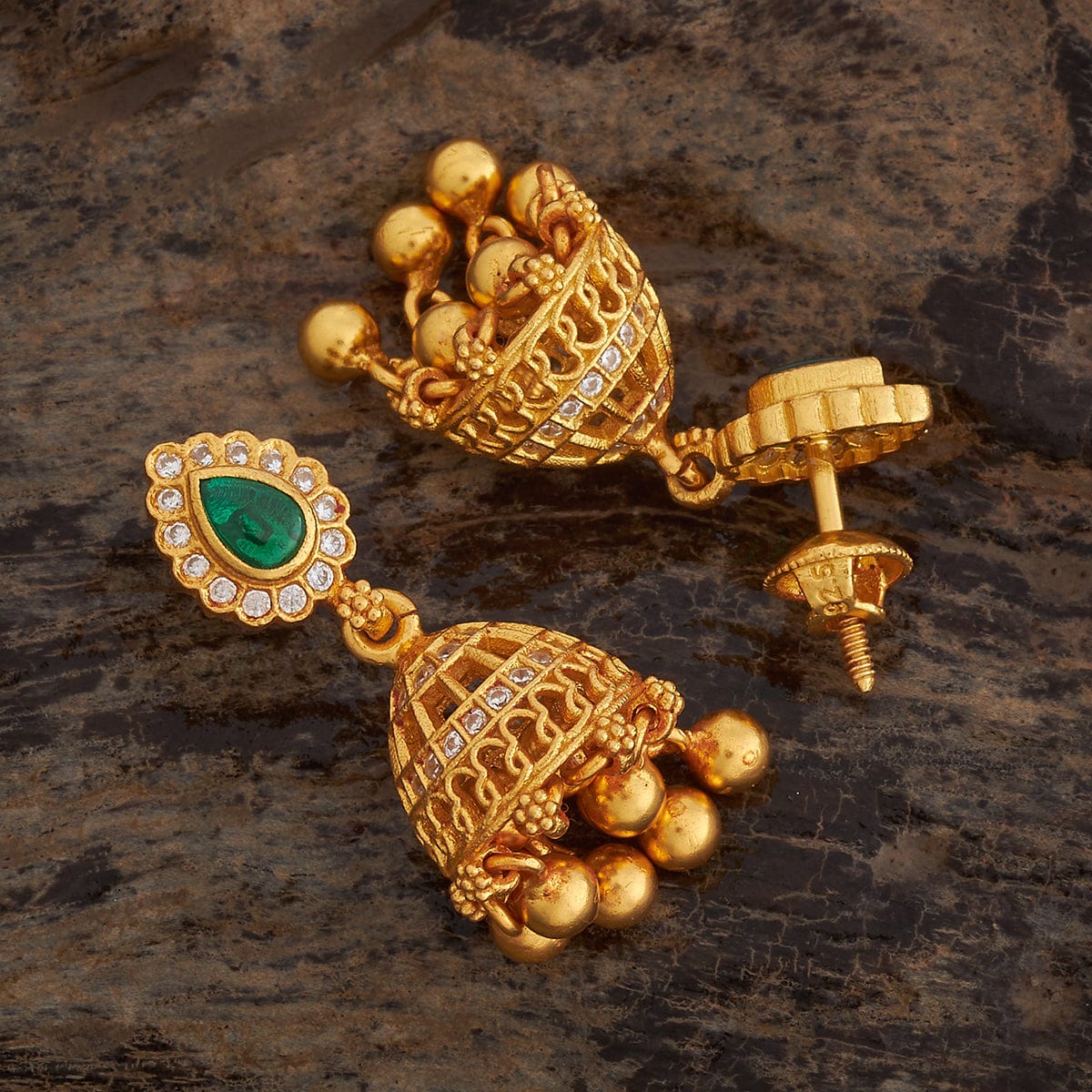 Silver Temple Earring 179611 - Image 6