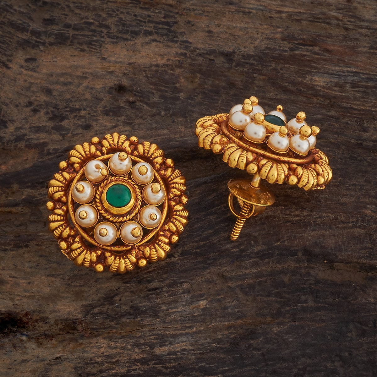 Silver Temple Earring 179751 - Image 4