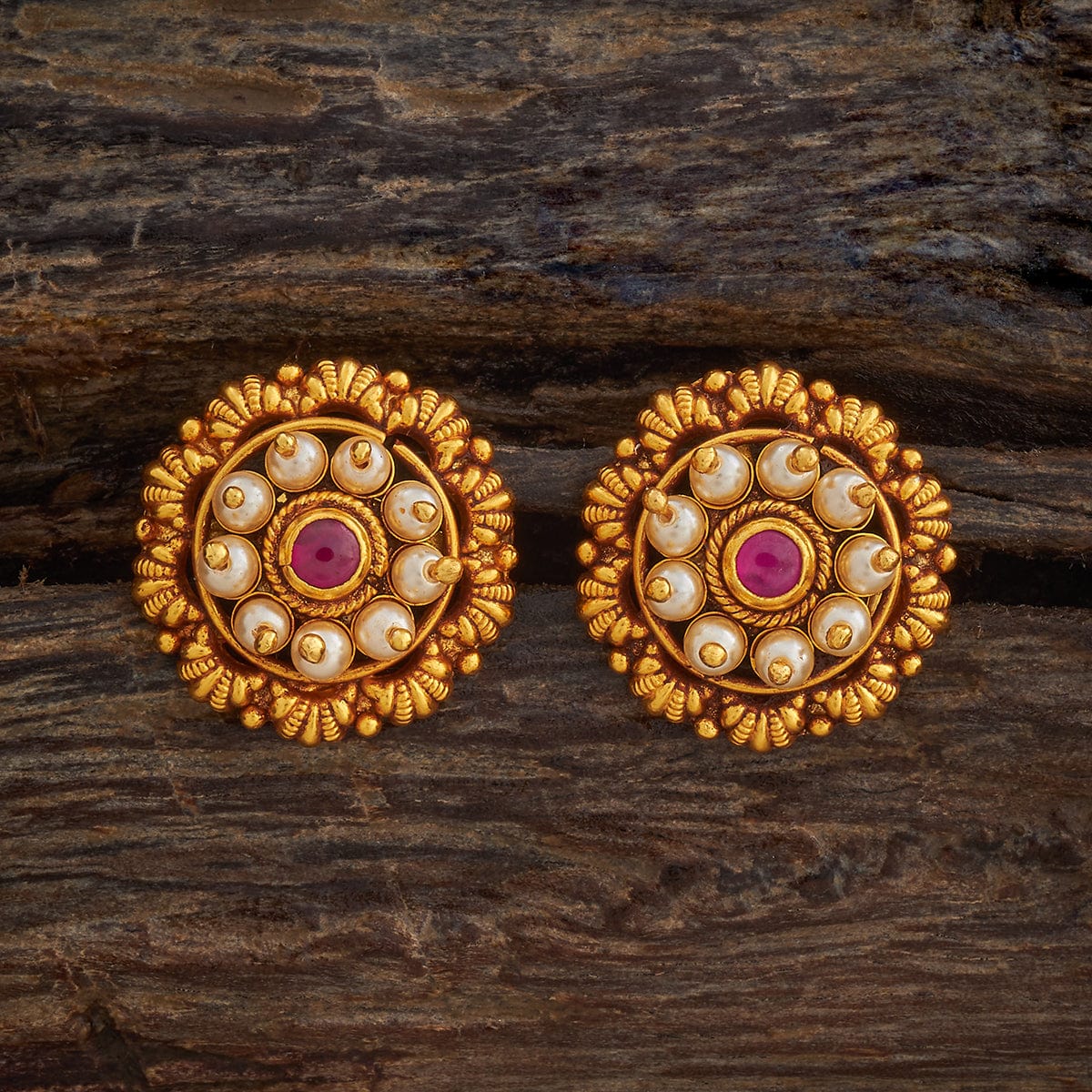 Silver Temple Earring 179751 - Image 5