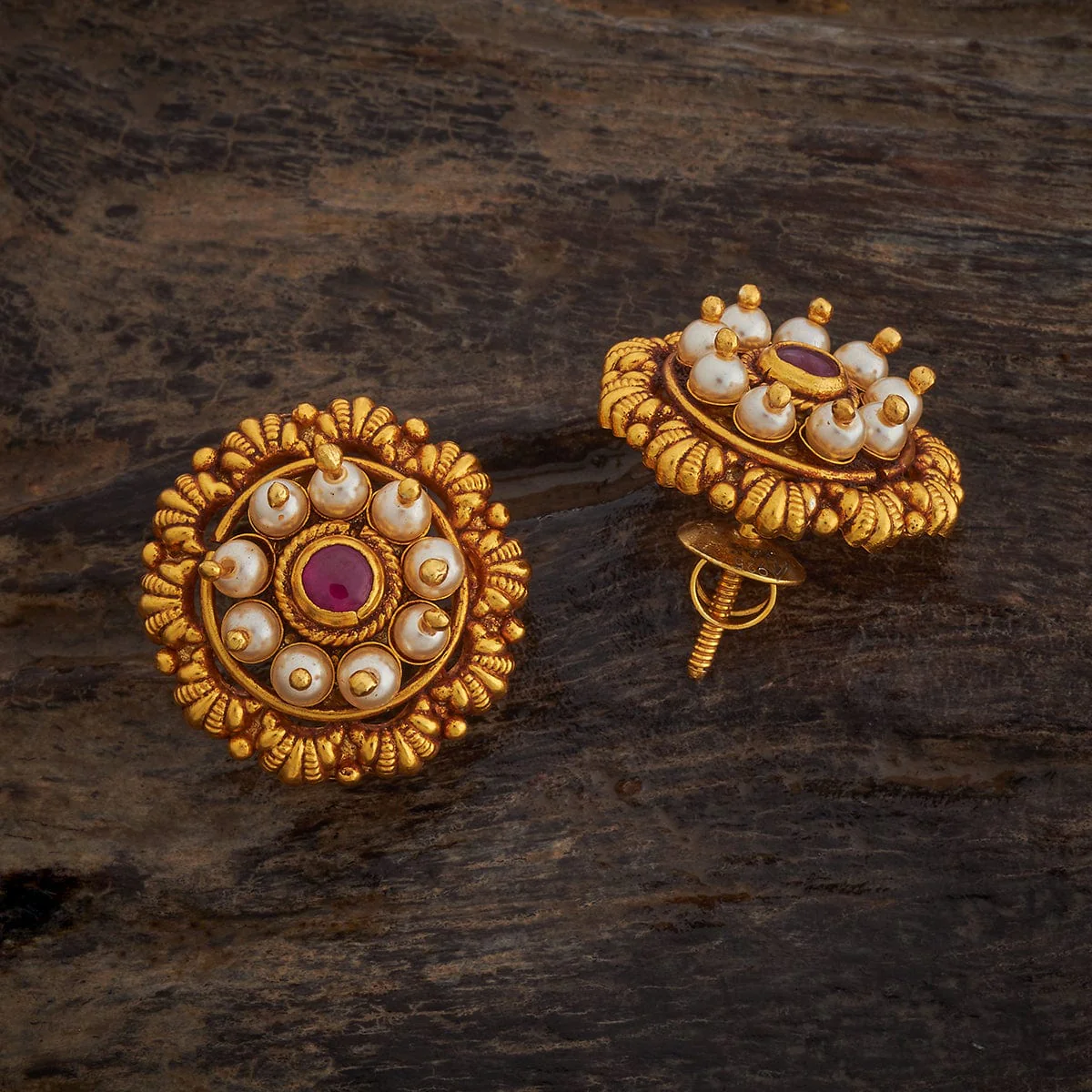 Silver Temple Earring 179751 - Image 6