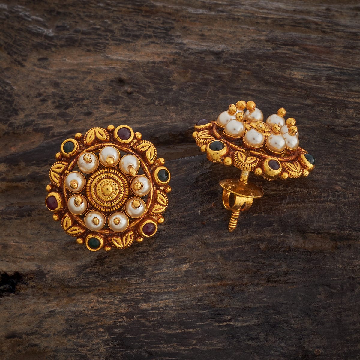Silver Temple Earring 179752 - Image 4