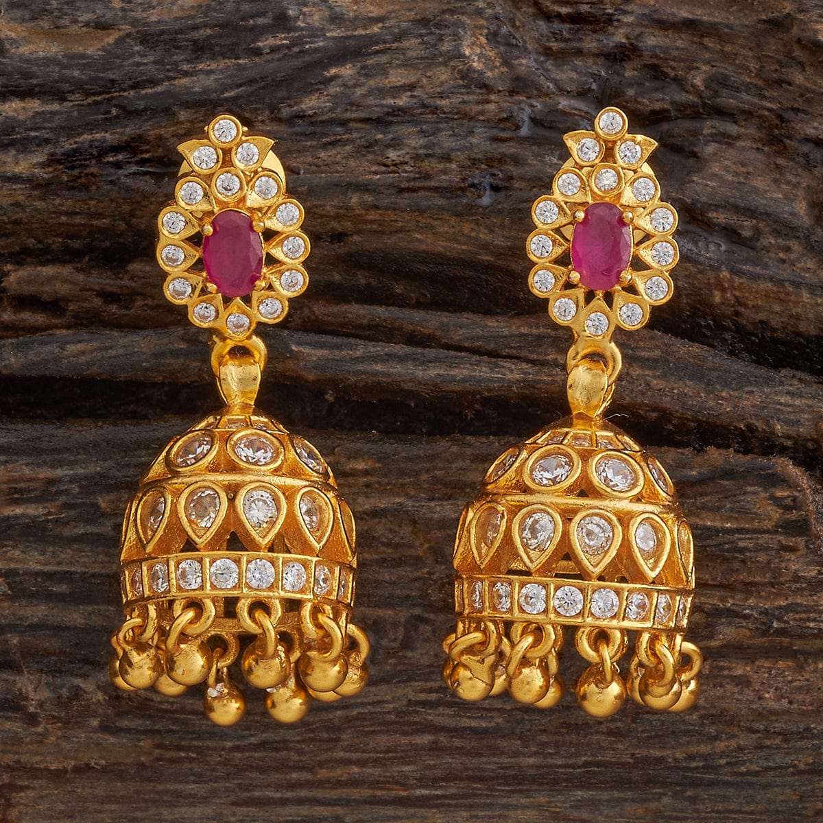 Silver Temple Earring 180407 - Image 4