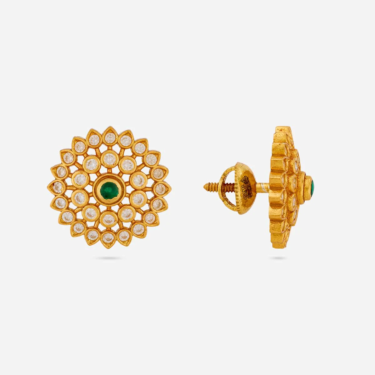 Silver Temple Earring 180487 - Image 10