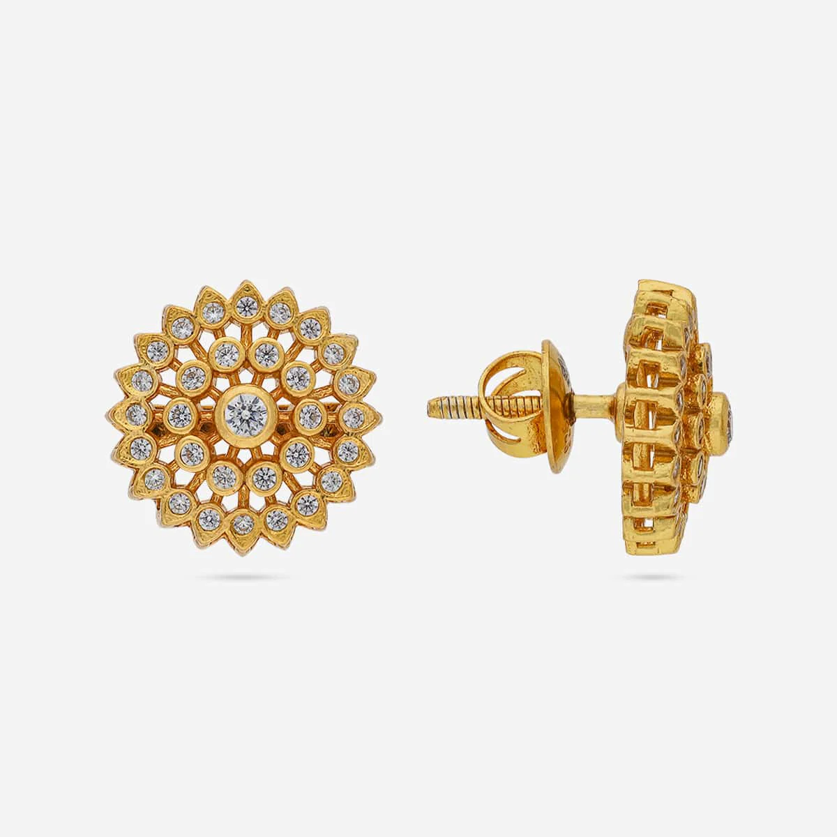 Silver Temple Earring 180487 - Image 7