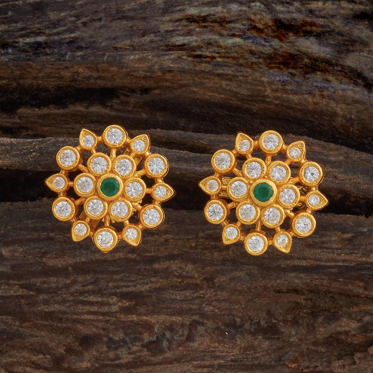 Silver Temple Earring 180488 - Image 2