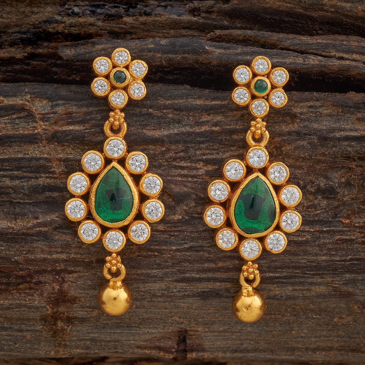 Silver Temple Earring 180489 - Image 7