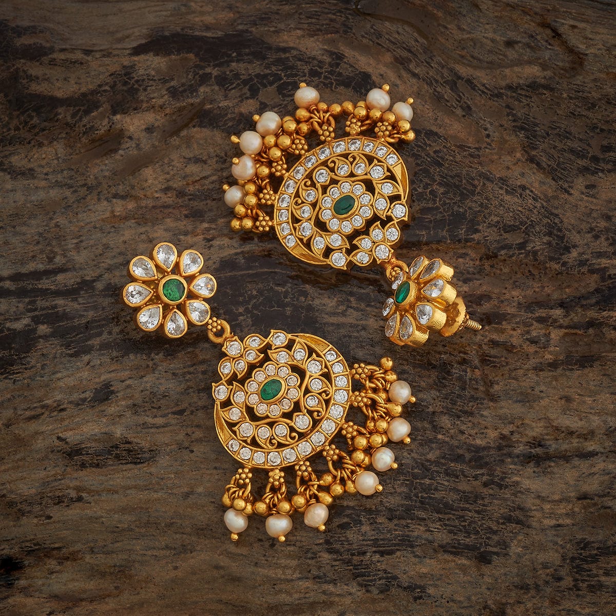 Silver Temple Earring 180490 - Image 3