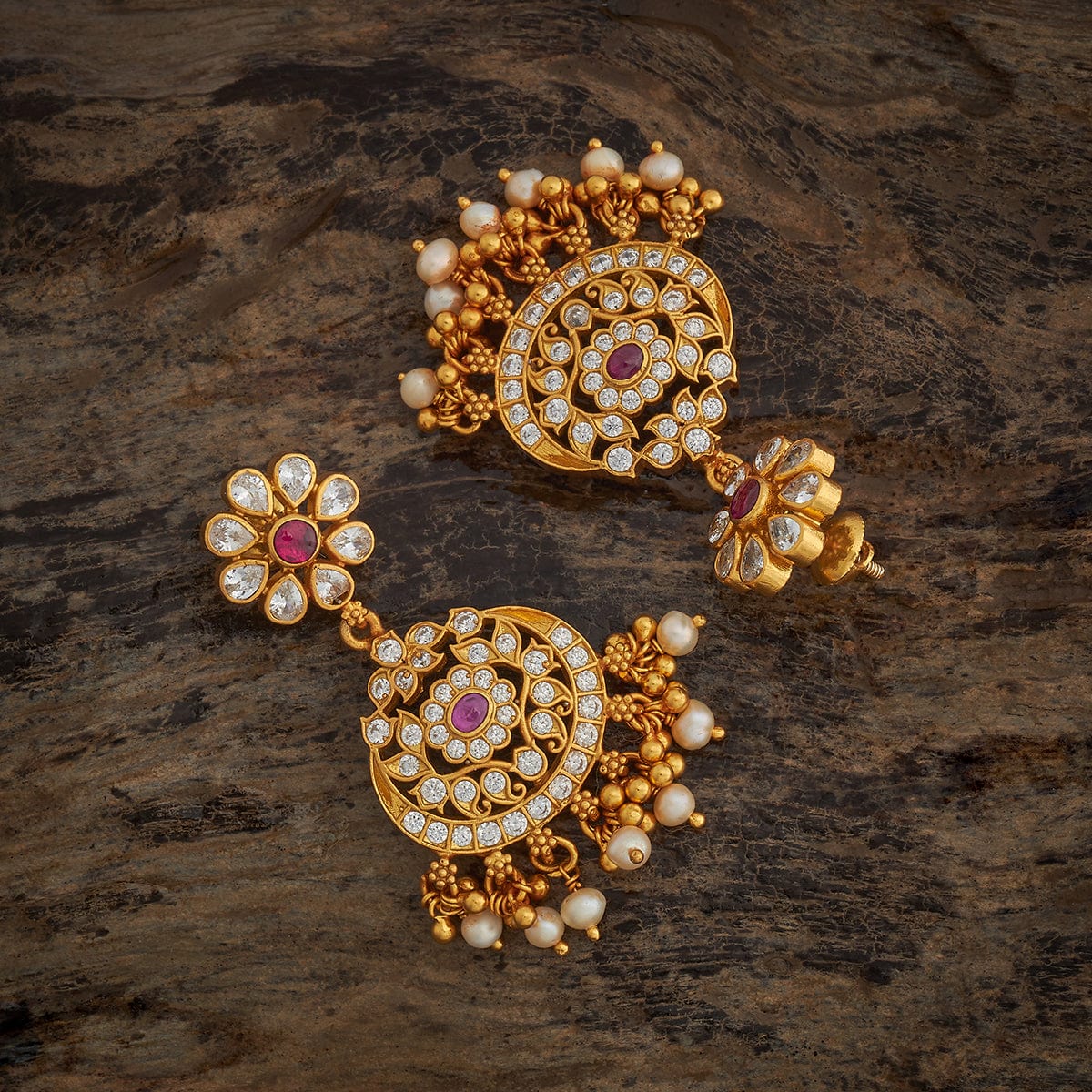 Silver Temple Earring 180490 - Image 5