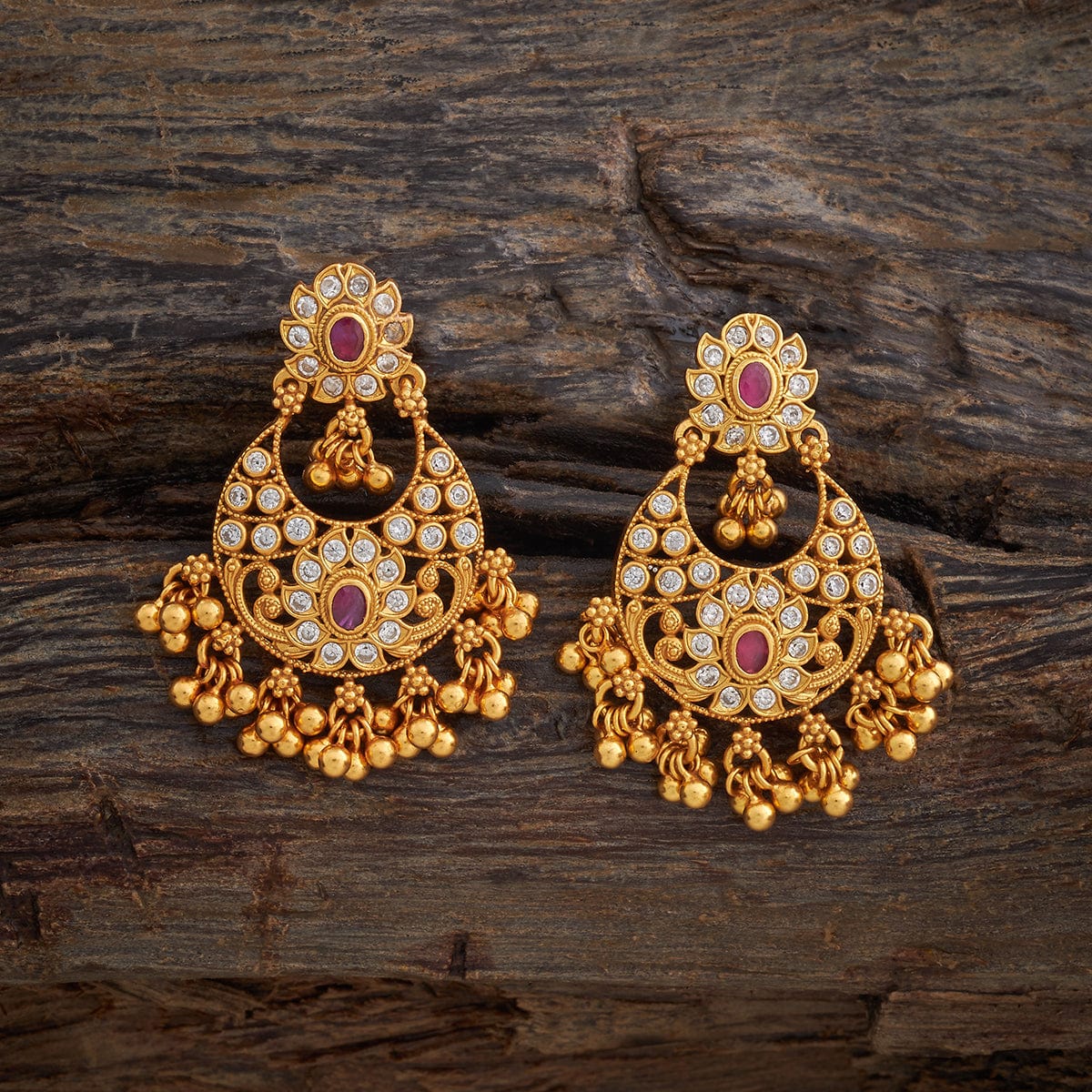 Silver Temple Earring 180492 - Image 3