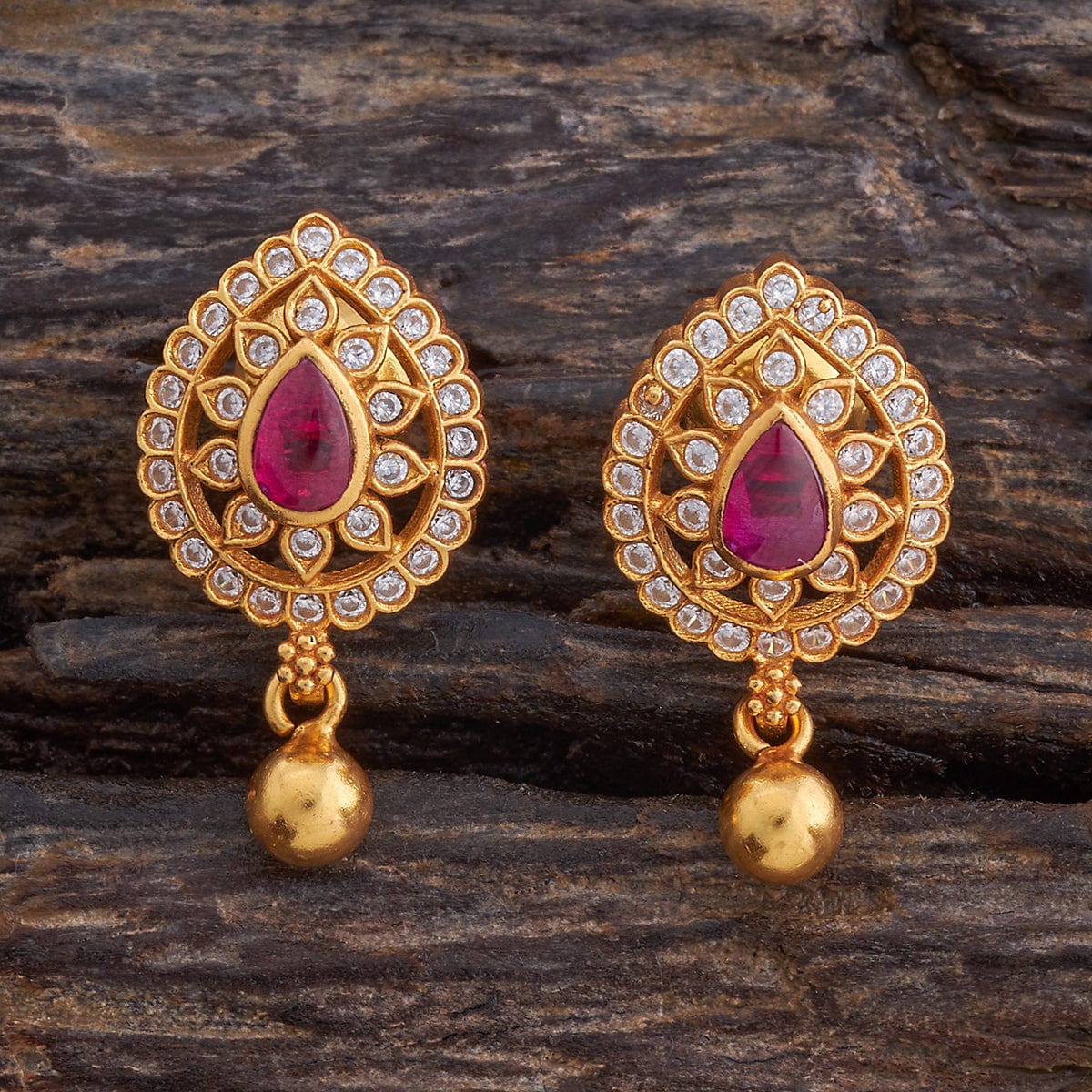Silver Temple Earring 181539 - Image 5