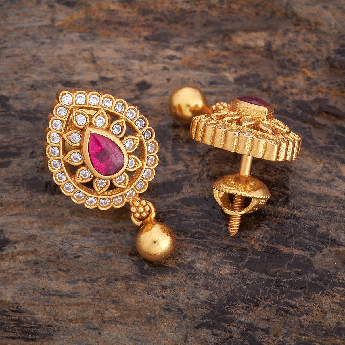 Silver Temple Earring 181539 - Image 6