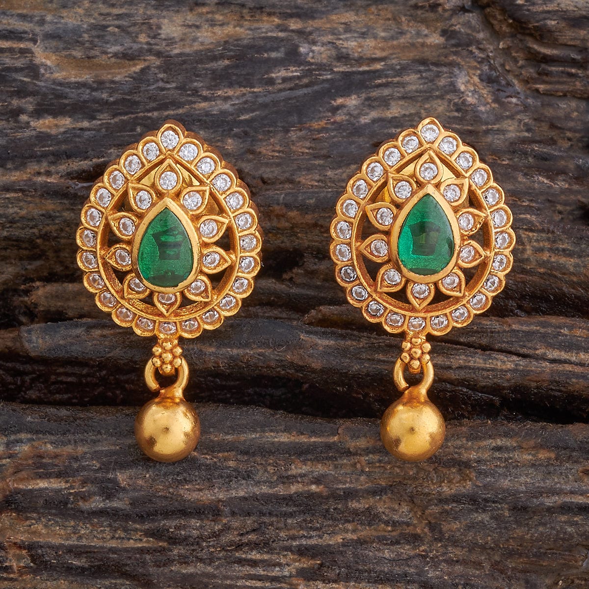 Silver Temple Earring 181539 - Image 7