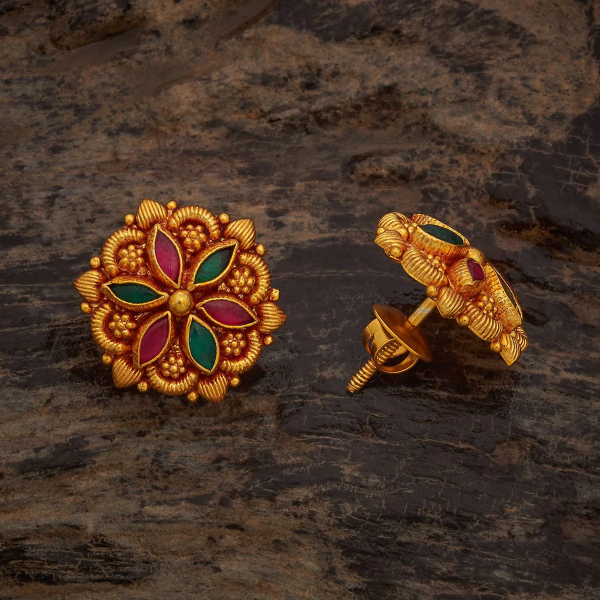 Silver Temple Earring 181733 - Image 4