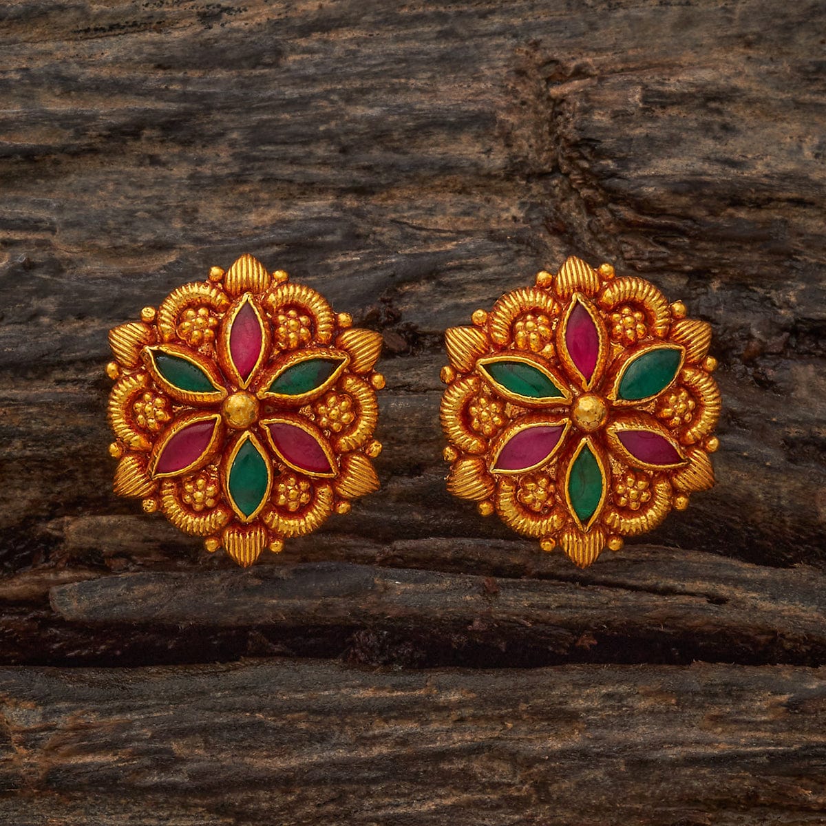 Silver Temple Earring 181733 - Image 5