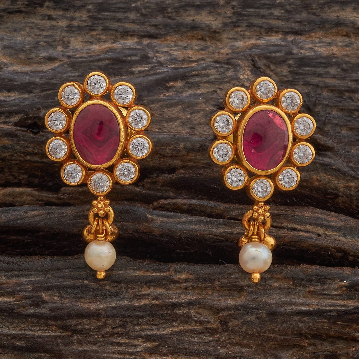 Silver Temple Earring 181798 - Image 5