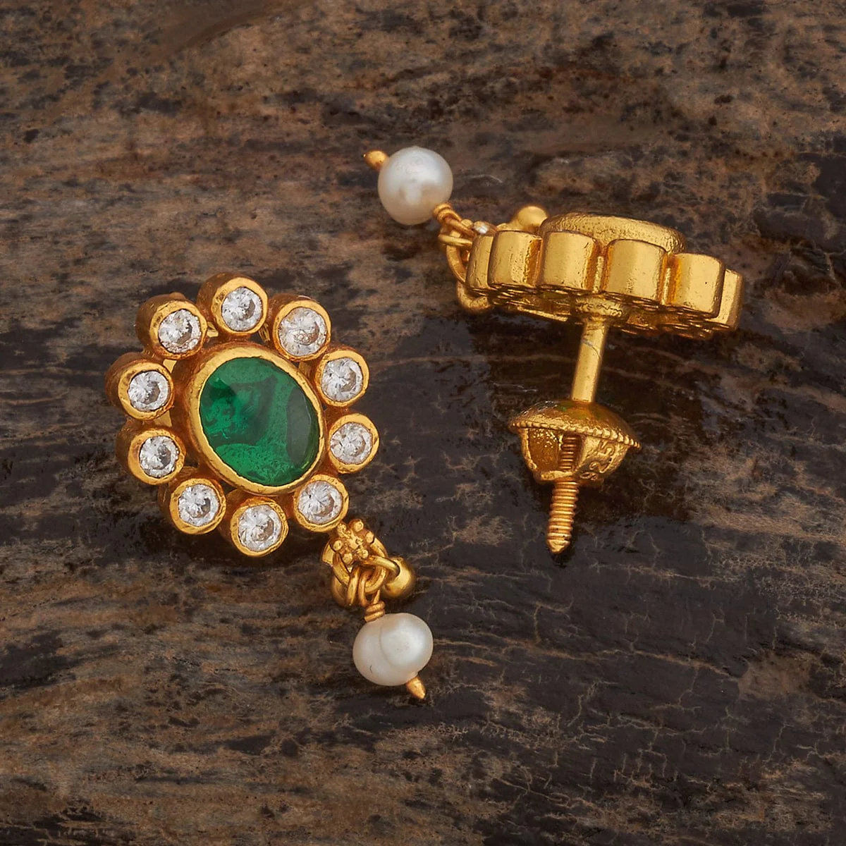 Silver Temple Earring 181798 - Image 7
