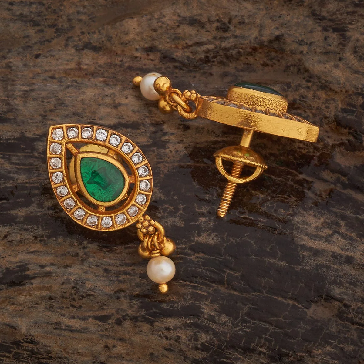 Silver Temple Earring 181799 - Image 7