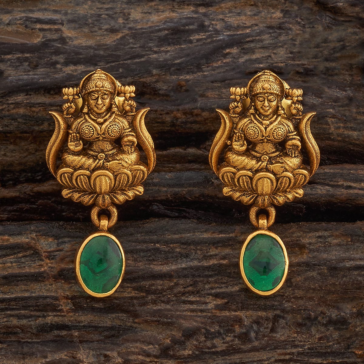 Silver Temple Earring 181805 - Image 6