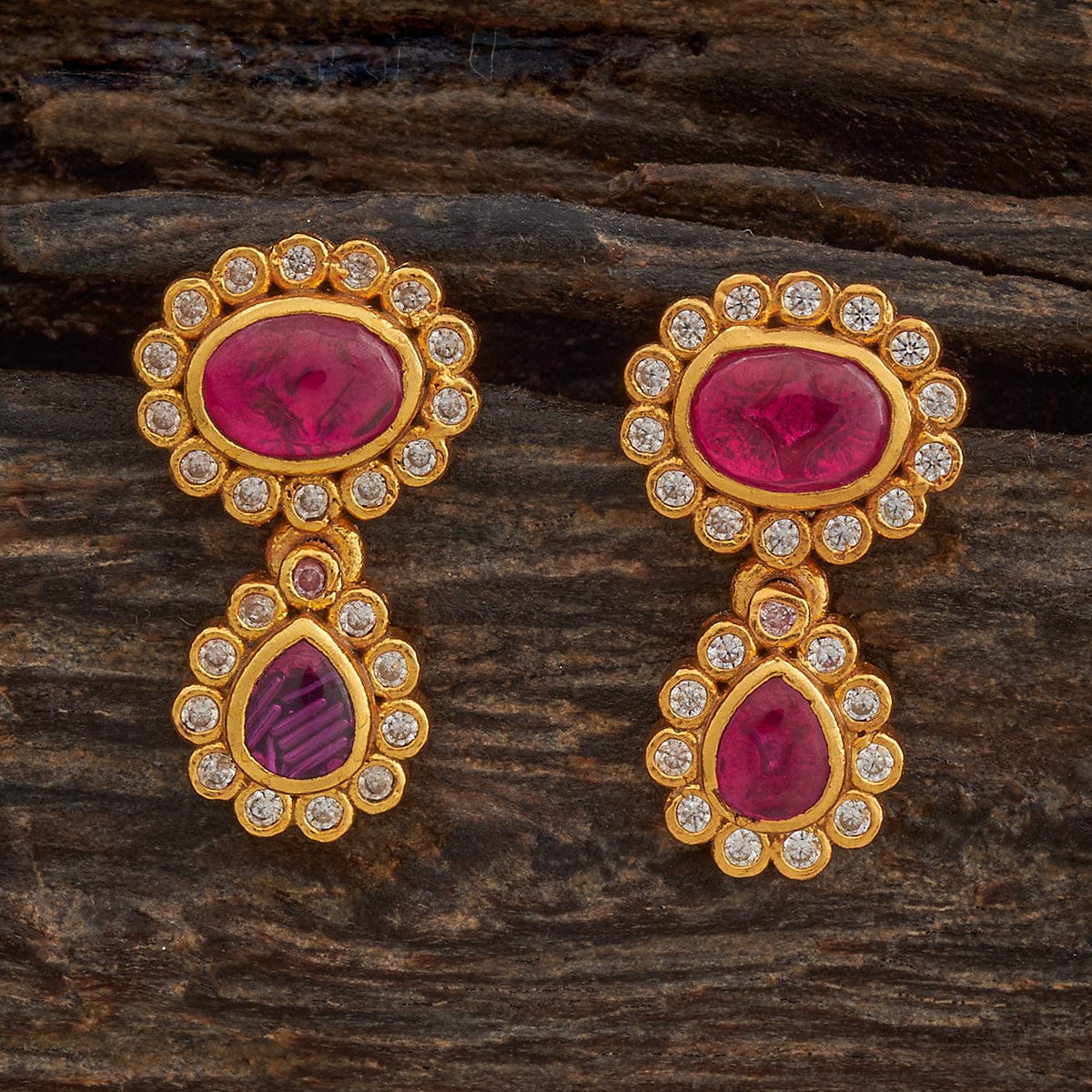 Silver Temple Earring 181807 - Image 5