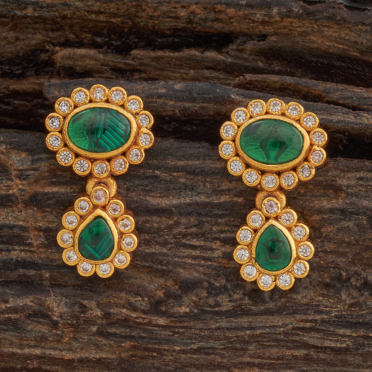 Silver Temple Earring 181807 - Image 6