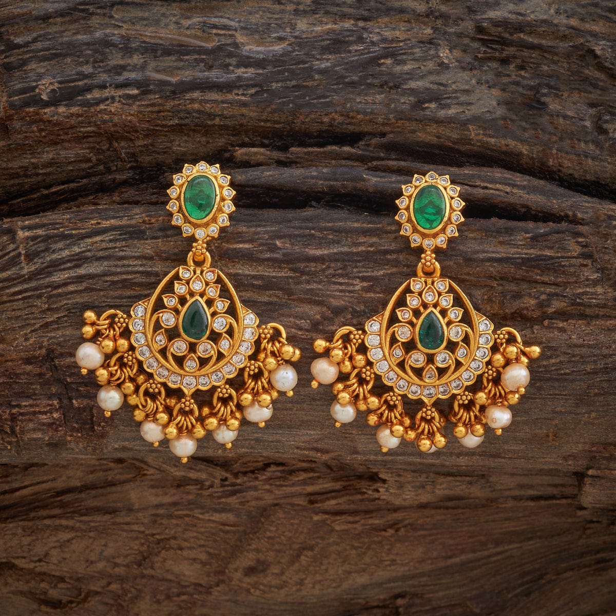 Silver Temple Earring 181809 - Image 6