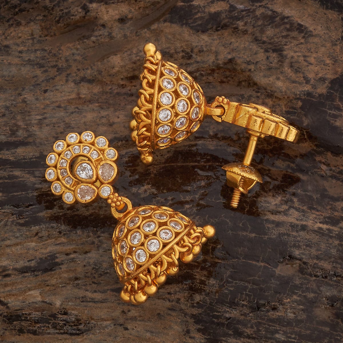 Silver Temple Earring 181814 - Image 3