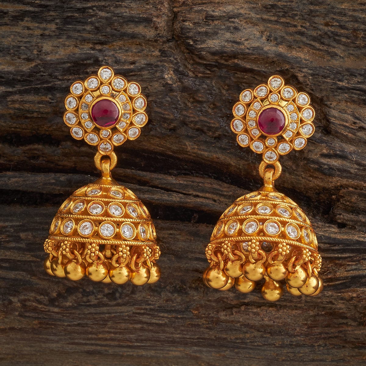 Silver Temple Earring 181815 - Image 4